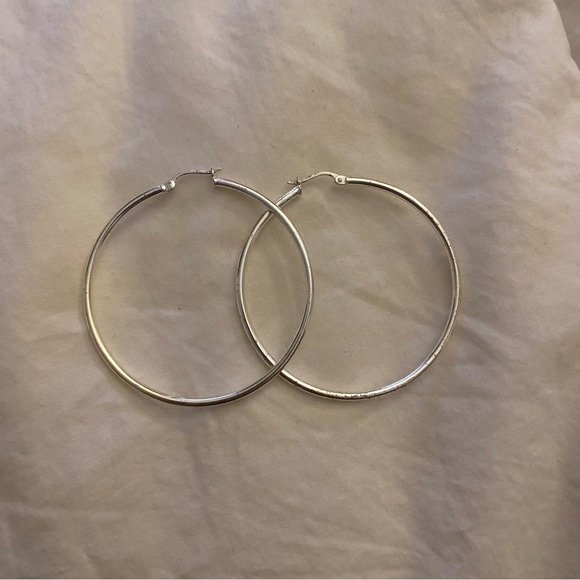 🤍Big Hoop Earrings - Picture 1 of 2